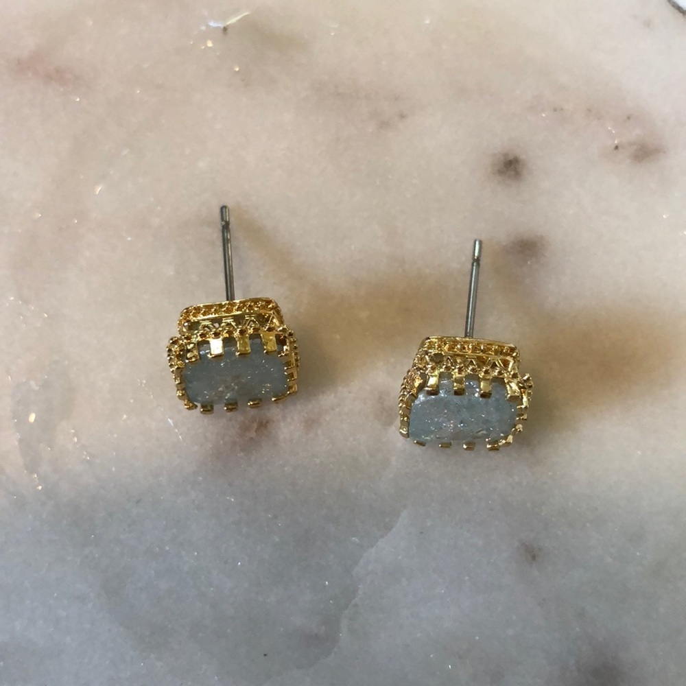 Sparkly stud earrings
